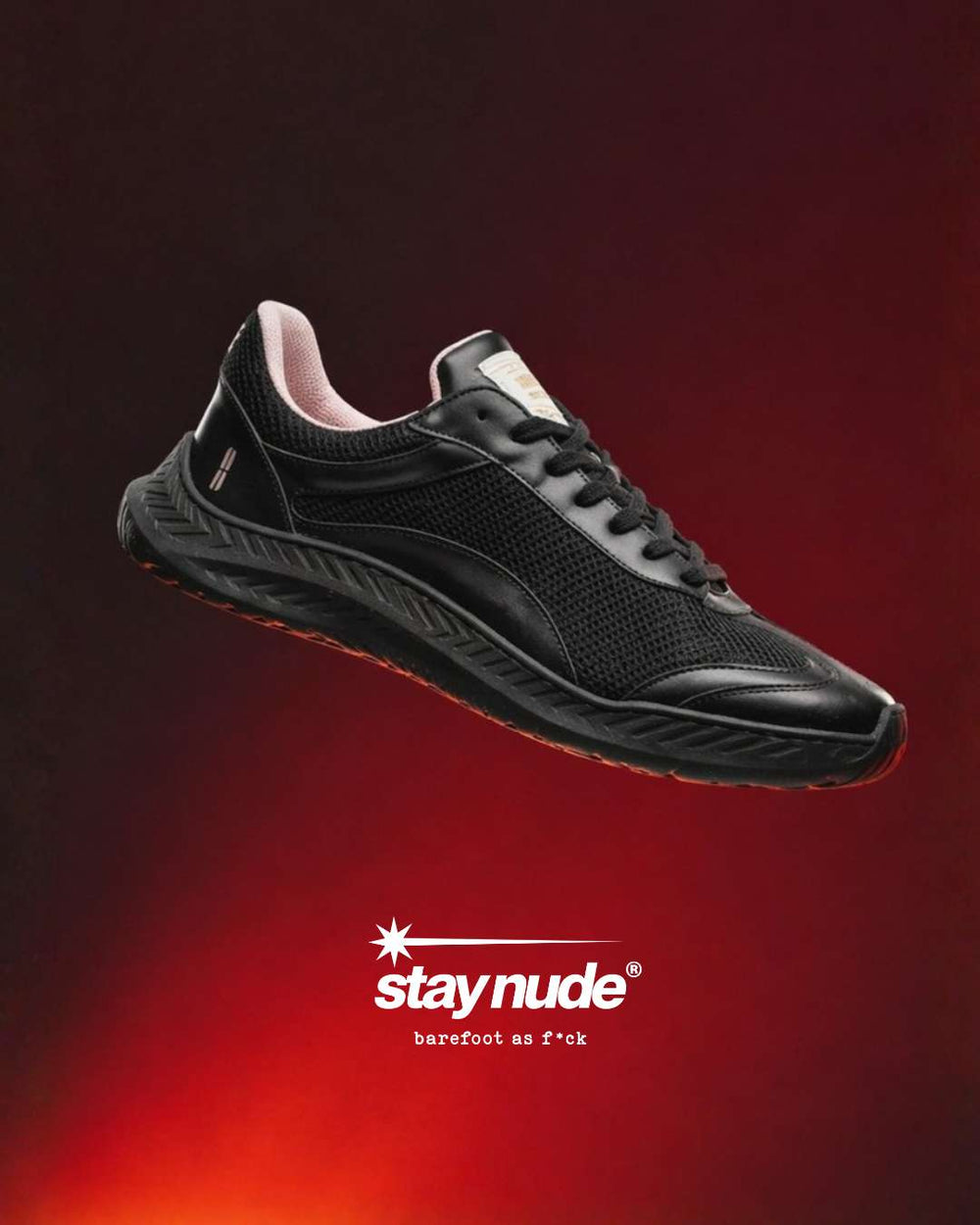 Barefoot Sneaker Total Black