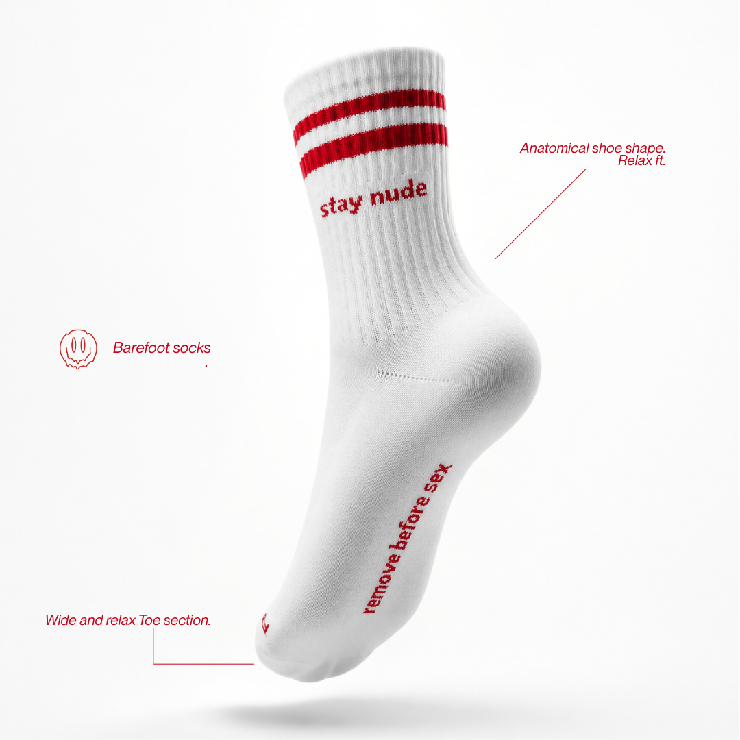 Socks Barefoot as F*ck