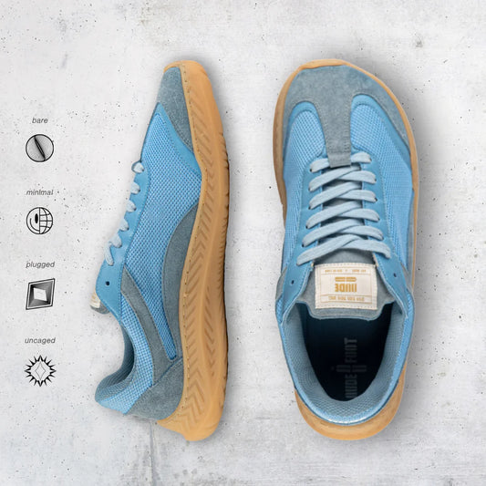 barefoot sneakers reinvented blue