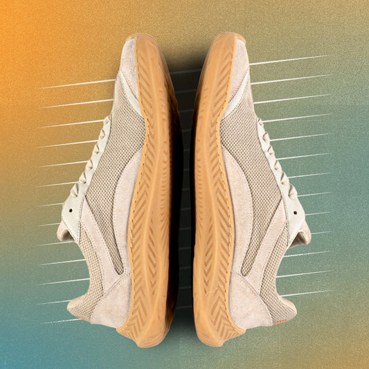 barefoot sneaker aura the nude foot