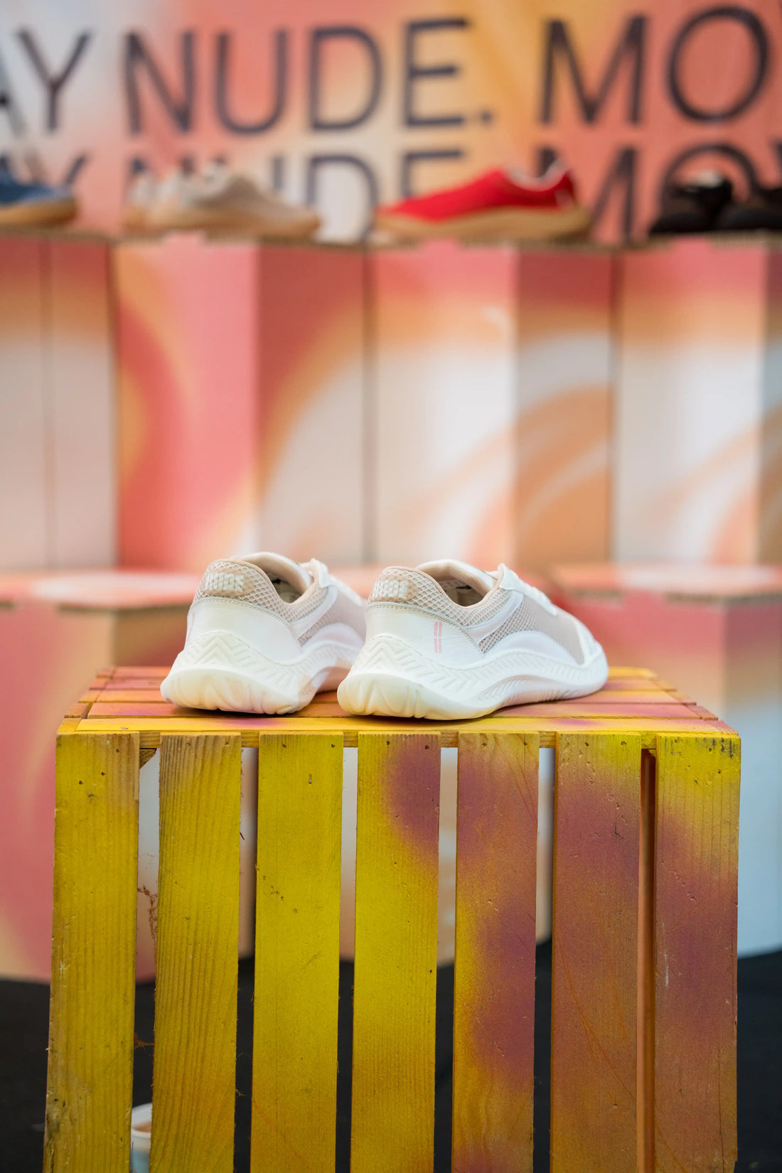 Pair of The Nude Foot Barefoot Sneakers Pure White - wide toe box design for CrossFit training