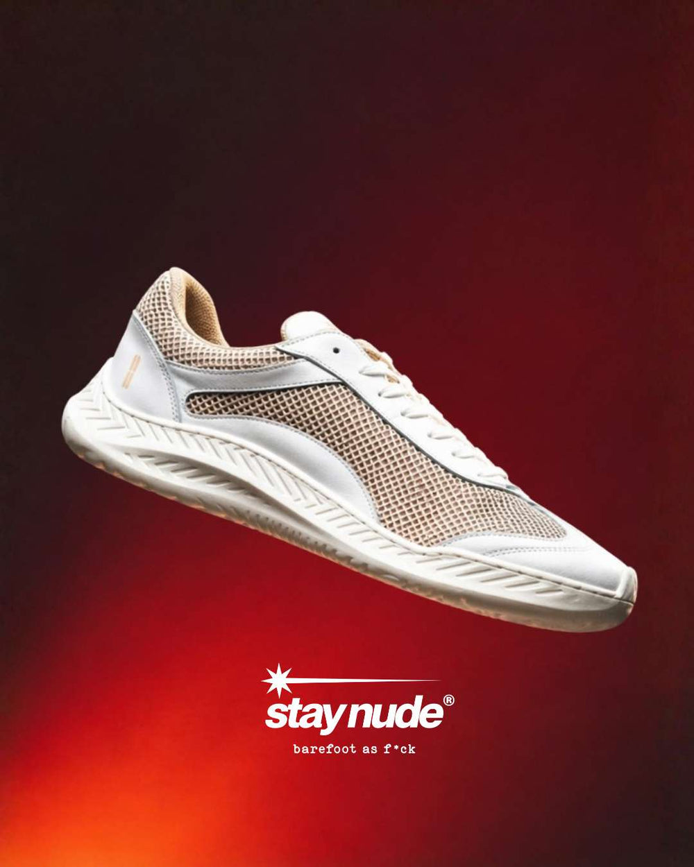 Barefoot Sneaker Pure White