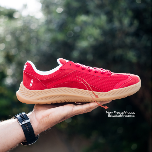Barefoot Sneaker Red Hot Chili Peperoni