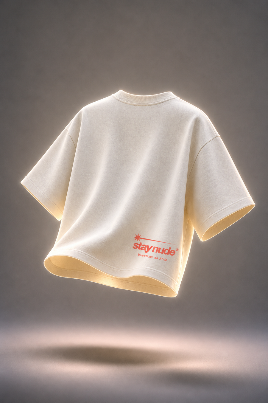 Oversize Crop Tee 100% cotton