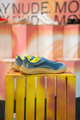 Barefoot Sneaker Blue Fluoro Fighters