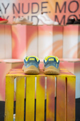 Barefoot Sneaker Blue Fluoro Fighters