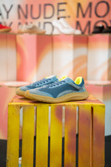 Barefoot Sneaker Blue Fluoro Fighters