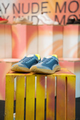Barefoot Sneaker Blue Fluoro Fighters