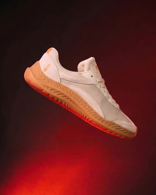 Barefoot Sneaker Aura - zapatilla minimalista blanca