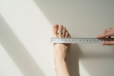 How to measure your foot