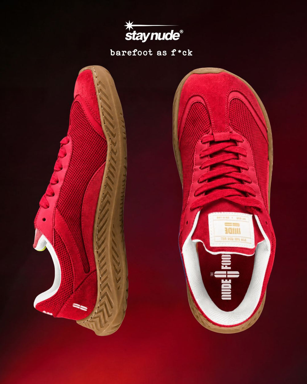 Barefoot Sneaker Red Hot Chili Peperoni